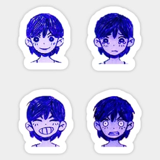 Kel Sprites (Omori) Sticker